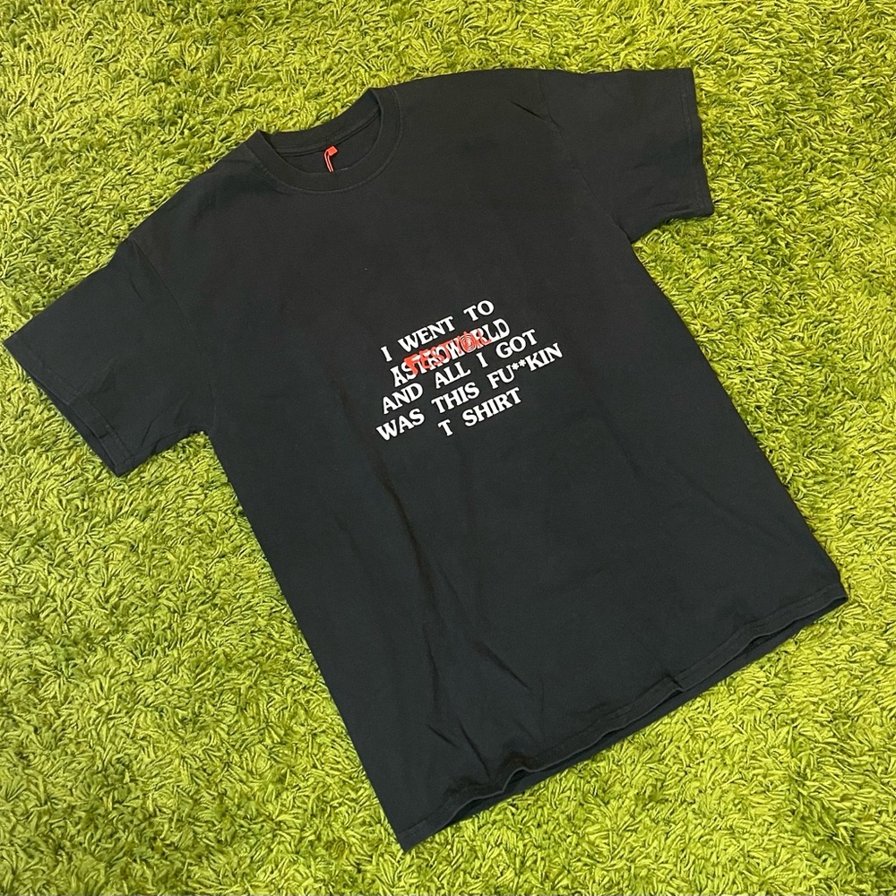 Vintage Travis Scott I went to Astroworld Festival Tee brand new Size Small